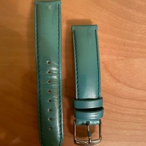 Michele Watch 18mm Turquoise Band